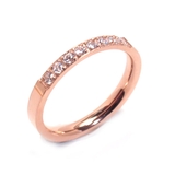 316Lサージカルステンレス CZ ジュエルラインリング | ピアス専門店HOMESLICEPRODUCTIONS | 詳細画像3