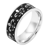 ユリ紋章 ステンレスリング 316Lステンレス | ピアス専門店HOMESLICEPRODUCTIONS | 詳細画像5