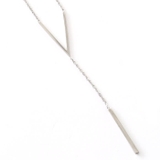 ネックレス サージカルステンレス メタルバー Y字 ペンダント レディース | ピアス専門店HOMESLICEPRODUCTIONS | 詳細画像4