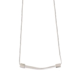 シルバー | ネックレス サージカルステンレス メタルパイプ&キューブ | ピアス専門店HOMESLICEPRODUCTIONS