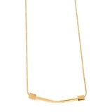 ゴールド | ネックレス サージカルステンレス メタルパイプ&キューブ | ピアス専門店HOMESLICEPRODUCTIONS