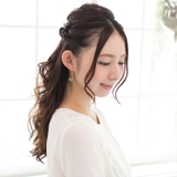 ピアス サージカルステンレス プチ淡水パール＆ガラスビーズ | ピアス専門店HOMESLICEPRODUCTIONS | 詳細画像5 