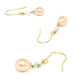 ピアス サージカルステンレス CZ＆淡水パール | ピアス専門店HOMESLICEPRODUCTIONS | 詳細画像6 