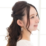 ピアス サージカルステンレス ジュエル&淡水パール 1ペア レディース 両耳用 | ピアス専門店HOMESLICEPRODUCTIONS | 詳細画像3