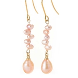 オレンジパール | ピアス サージカルステンレス ティアドロップ | ピアス専門店HOMESLICEPRODUCTIONS