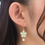 ピアス サージカルステンレス フラワー＆パール 1ペア レディース 両耳用 | ピアス専門店HOMESLICEPRODUCTIONS | 詳細画像7 