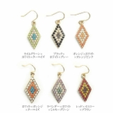 ピアス サージカルステンレス カラービーズ ダイヤ 1ペア レディース 両耳用 | ピアス専門店HOMESLICEPRODUCTIONS | 詳細画像2 