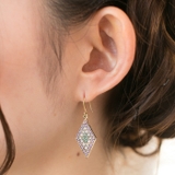 ピアス サージカルステンレス カラービーズ ダイヤ 1ペア レディース 両耳用 | ピアス専門店HOMESLICEPRODUCTIONS | 詳細画像7 