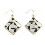 ブルーデザイン | ピアス サージカルステンレス ステンドグラスデザイン | ピアス専門店HOMESLICEPRODUCTIONS