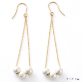 ピアス サージカルステンレス ピラミッドチェーン | ピアス専門店HOMESLICEPRODUCTIONS | 詳細画像2 