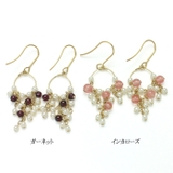 ピアス サージカルステンレス パール＆ナチュラルストーン | ピアス専門店HOMESLICEPRODUCTIONS | 詳細画像2 