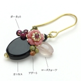 ピアス サージカルステンレス ナチュラルストーン | ピアス専門店HOMESLICEPRODUCTIONS | 詳細画像3