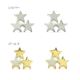 ピアス サージカルステンレス ティンクル＆マットスター | ピアス専門店HOMESLICEPRODUCTIONS | 詳細画像2 