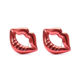 レッド | ピアス サージカルステンレス リップ 1ペア レディース 両耳用 | ピアス専門店HOMESLICEPRODUCTIONS
