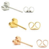 ピアス サージカルステンレス ミニフラットハート 1ペア レディース 両耳用 | ピアス専門店HOMESLICEPRODUCTIONS | 詳細画像6 