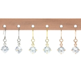 ピアス サージカルステンレス 立爪ジュエル フック 1ペア レディース 両耳用 | ピアス専門店HOMESLICEPRODUCTIONS | 詳細画像1 