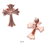 ピアス サージカルステンレス クロス＆ヘンプリーフ 1ペア レディース 両耳用 | ピアス専門店HOMESLICEPRODUCTIONS | 詳細画像2 