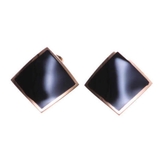 ピンクゴールド | ピアス サージカルステンレス ダイヤカーブ 1ペア レディース 両耳用 | ピアス専門店HOMESLICEPRODUCTIONS