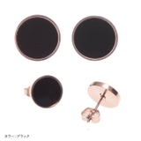 ピアス サージカルステンレス エッジ ラウンド 1ペア レディース 両耳用 | ピアス専門店HOMESLICEPRODUCTIONS | 詳細画像7 