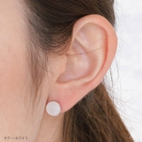 ピアス サージカルステンレス エッジ ラウンド 1ペア レディース 両耳用 | ピアス専門店HOMESLICEPRODUCTIONS | 詳細画像3 