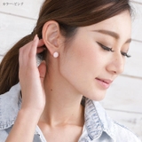 ピアス サージカルステンレス エッジ ラウンド 1ペア レディース 両耳用 | ピアス専門店HOMESLICEPRODUCTIONS | 詳細画像9 