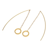 ゴールド | ピアス サージカルステンレス ラウンドフレーム | ピアス専門店HOMESLICEPRODUCTIONS