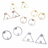 ピアス サージカルステンレス グラフィックフレーム | ピアス専門店HOMESLICEPRODUCTIONS | 詳細画像1 