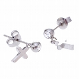 ピアス サージカルステンレス ミニクロス 1ペア レディース 両耳用 | ピアス専門店HOMESLICEPRODUCTIONS | 詳細画像6 