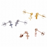 ピアス サージカルステンレス ミニクロス 1ペア レディース 両耳用 | ピアス専門店HOMESLICEPRODUCTIONS | 詳細画像1 