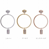 ピアス サージカルステンレス レクタングルジュエル | ピアス専門店HOMESLICEPRODUCTIONS | 詳細画像2 
