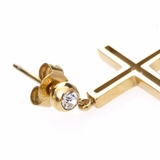 ピアス サージカルステンレス フレームクロス 1ペア レディース 両耳用 | ピアス専門店HOMESLICEPRODUCTIONS | 詳細画像6 