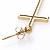 ピアス サージカルステンレス フレームクロス 1ペア レディース 両耳用 | ピアス専門店HOMESLICEPRODUCTIONS | 詳細画像7 