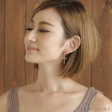 ピアス サージカルステンレス フレームクロス 1ペア レディース 両耳用 | ピアス専門店HOMESLICEPRODUCTIONS | 詳細画像8 