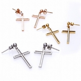 ピアス サージカルステンレス フレームクロス 1ペア レディース 両耳用 | ピアス専門店HOMESLICEPRODUCTIONS | 詳細画像1 