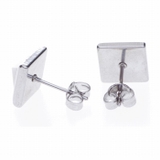 ピアス サージカルステンレス スクエアジュエル 1ペア レディース 両耳用 | ピアス専門店HOMESLICEPRODUCTIONS | 詳細画像2 