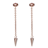 ピンクゴールド | ピアス サージカルステンレス スタッズチェーン | ピアス専門店HOMESLICEPRODUCTIONS