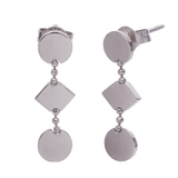 シルバー | ピアス サージカルステンレス グラフィックプレート | ピアス専門店HOMESLICEPRODUCTIONS