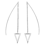 シルバー | ピアス サージカルステンレス トライアングルフレーム | ピアス専門店HOMESLICEPRODUCTIONS