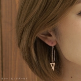 ピアス サージカルステンレス トライアングルフレーム | ピアス専門店HOMESLICEPRODUCTIONS | 詳細画像4 