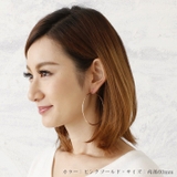 ピアス サージカルステンレス シンプルフープ 1ペア レディース 両耳用 | ピアス専門店HOMESLICEPRODUCTIONS | 詳細画像8 