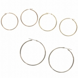 ピアス サージカルステンレス シンプルフープ 1ペア レディース 両耳用 | ピアス専門店HOMESLICEPRODUCTIONS | 詳細画像1 