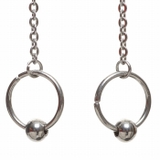 ピアス サージカルステンレス シンプルフープボール | ピアス専門店HOMESLICEPRODUCTIONS | 詳細画像7 