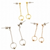 ピアス サージカルステンレス シンプルフープボール | ピアス専門店HOMESLICEPRODUCTIONS | 詳細画像1 