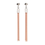 ブルー | ピアス サージカルステンレス ビーズフリンジ | ピアス専門店HOMESLICEPRODUCTIONS