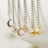 ピアス サージカルステンレス ムーン＆スターチェーン | ピアス専門店HOMESLICEPRODUCTIONS | 詳細画像7 