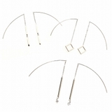 ピアス サージカルステンレス グラフィックチャームチェーン | ピアス専門店HOMESLICEPRODUCTIONS | 詳細画像1 