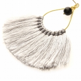 ピアス サージカルステンレス ビーズ＆フリンジ 1ペア レディース 両耳用 | ピアス専門店HOMESLICEPRODUCTIONS | 詳細画像3 