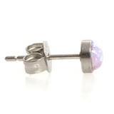 ピアス サージカルステンレス 4mmオパール 1ペア レディース 両耳用 | ピアス専門店HOMESLICEPRODUCTIONS | 詳細画像6 