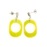 グリーン | ピアス サージカルステンレス ラウンドホール 1ペア レディース 両耳用 | ピアス専門店HOMESLICEPRODUCTIONS