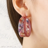 ピアス サージカルステンレス マーブルバイカラー | ピアス専門店HOMESLICEPRODUCTIONS | 詳細画像4 